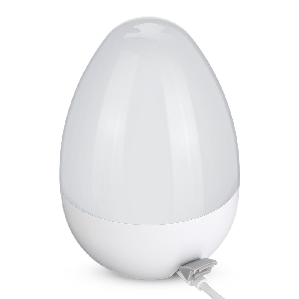 Smart Mini LED Night Light Voice Control 360 Light Angle 200 Lumen Eye-Caring 3 Adjustable Color Temperature Baby Night Light