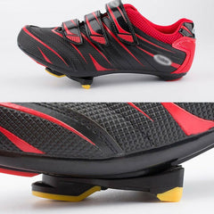1 Pair Bike Shoes Pedals Breathable Anti-slip Cushioning Shoes Cleats Biding Cycling