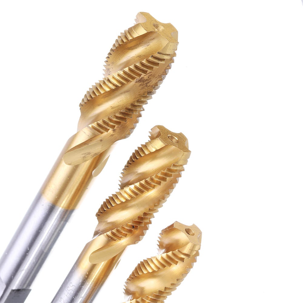 M12-20 HSS Titanium Coated Metric Spiral Fluted Machine Screw Hand Tap