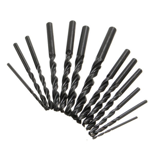 13pcs 1.5-6.5mm HSS Twist Drill Bit Straight Shank High Speed Steel Set