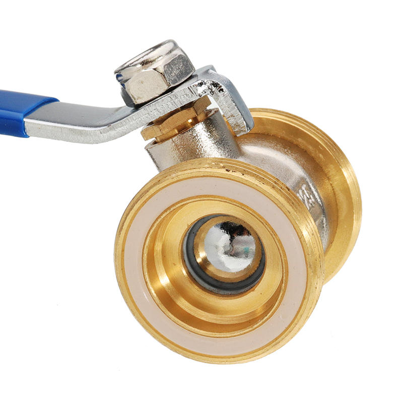 3/4" 1" 1-1/4" PPR Brass Ball Valve Heat Fusion Double Union Socket Plumbing Fitting