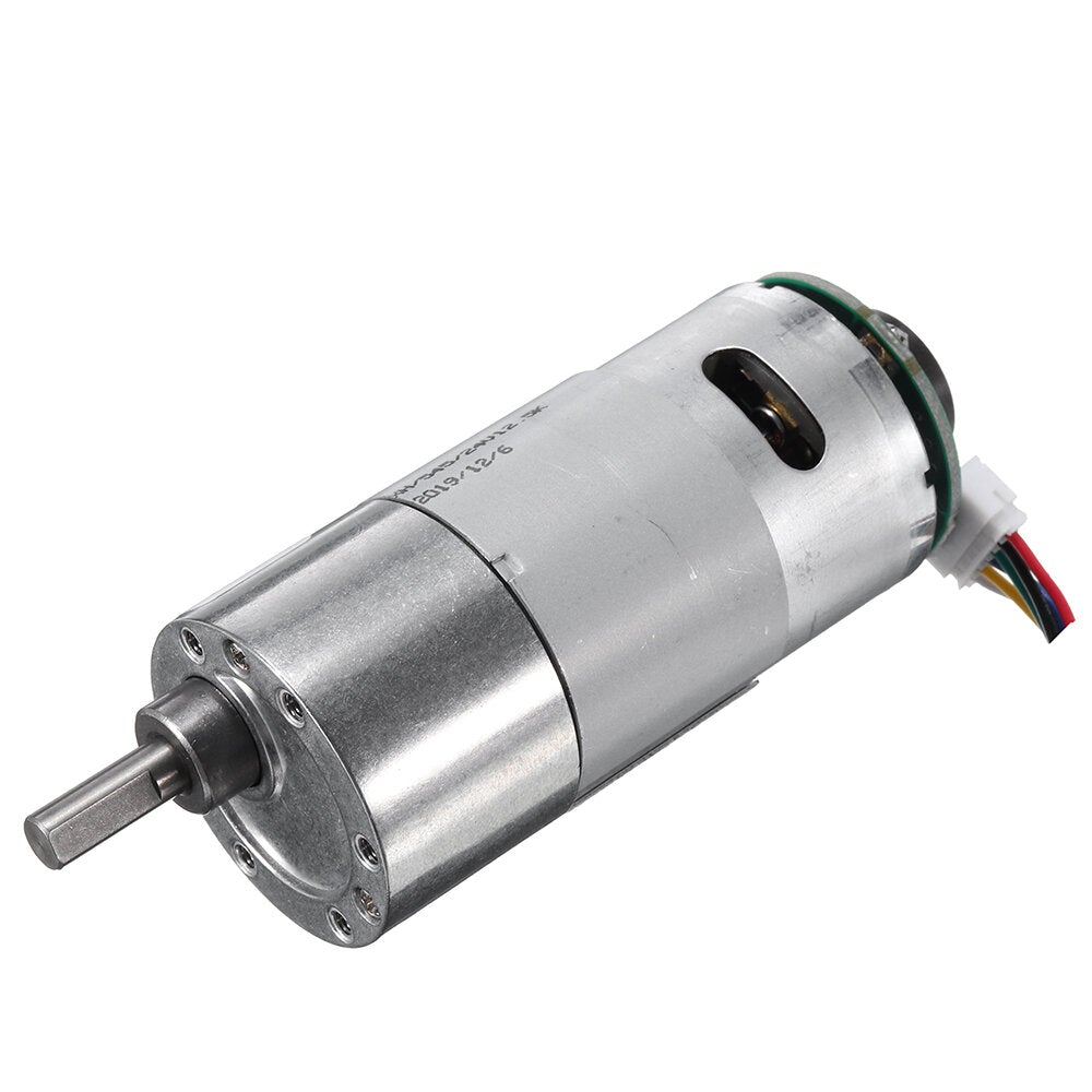 DC 24V 140RPM Gear Reducer Motor with Encoder Geared Reduction Motor