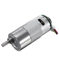 DC 24V 140RPM Gear Reducer Motor with Encoder Geared Reduction Motor