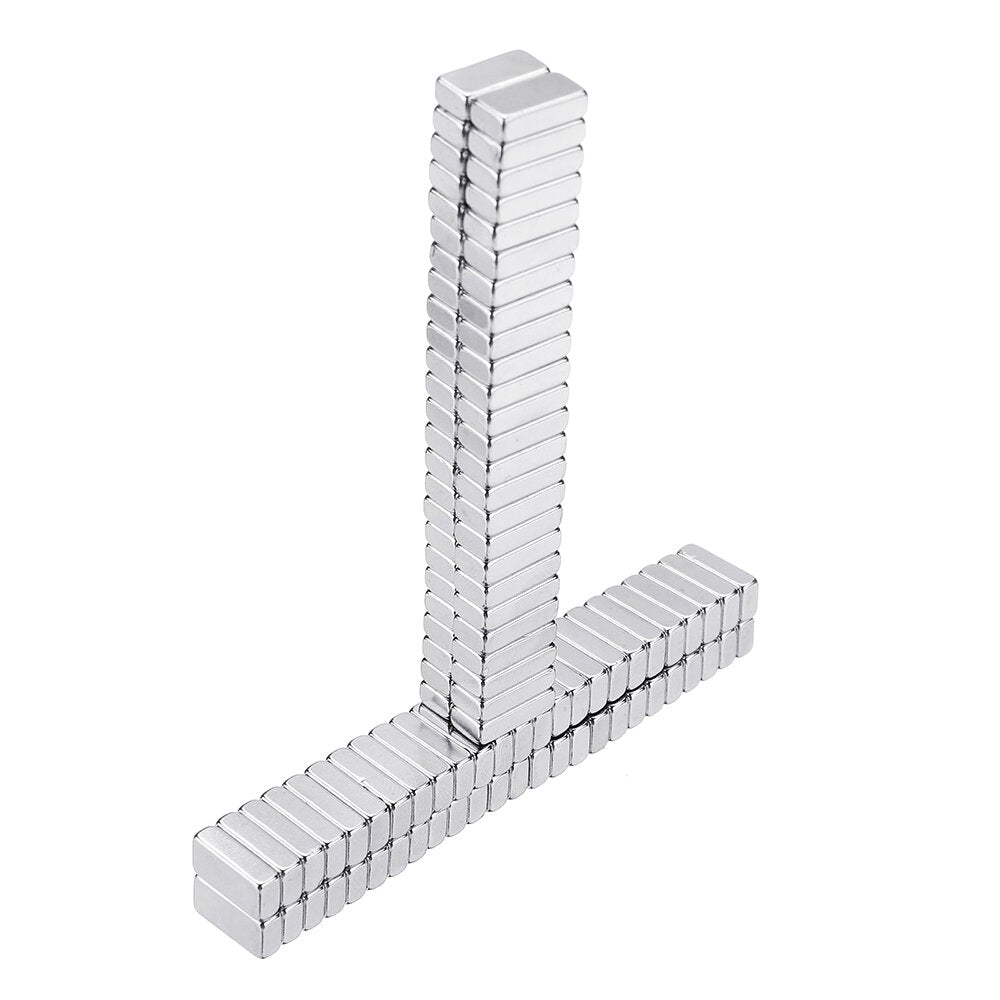 100pcs N50 Super Strong Block Magnets 10x 5 x 3mm Rare Earth Neodymium Magnets