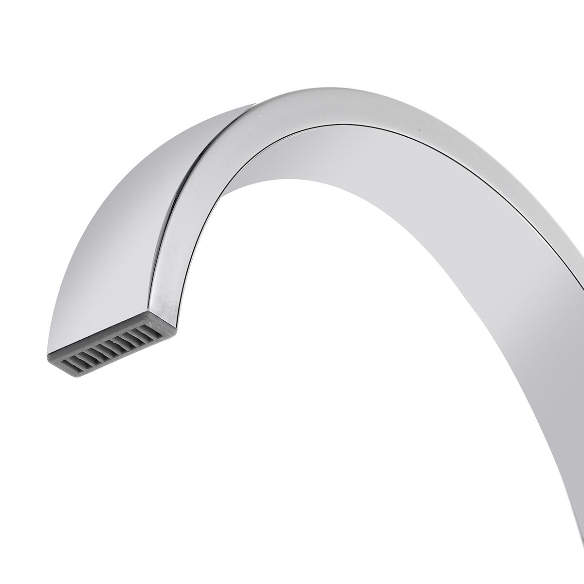 Modern Swivel Spout Kitchen Sink Taps Basin Mixer Tap Square Brass Faucet