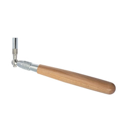 Professional Piano Wrench Maple Wood Handle Stainless Steel Hammer Tuner Tools Tuning Tool