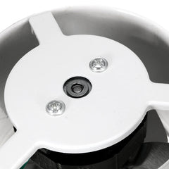 4'' Inline Duct Fan Booster Exhaust Blower Air Cooling Vent Metal Blade