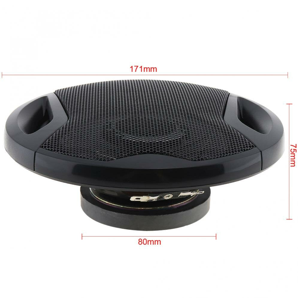 2pcs Bakeey 6.5 Inch 12V 400W Car Hi-Fi Coaxial Speaker Vehicle Door Auto Audio Music Stereo Full Range Frequency Speakers for Cars
