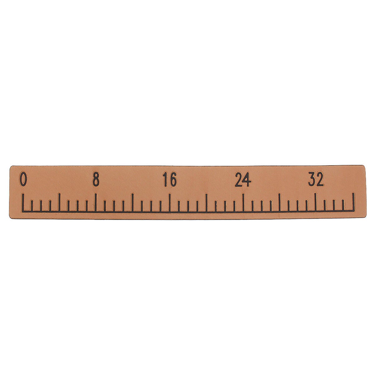 1000x150x6mm 0-32 Inch EVA Foam Ruler for Fish Boat Yacht Accessory Grey