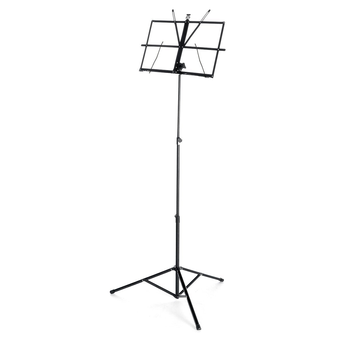 Foldable Music Scrore Sheet Iron Stand Folding Tripod Holder With Storage Bag