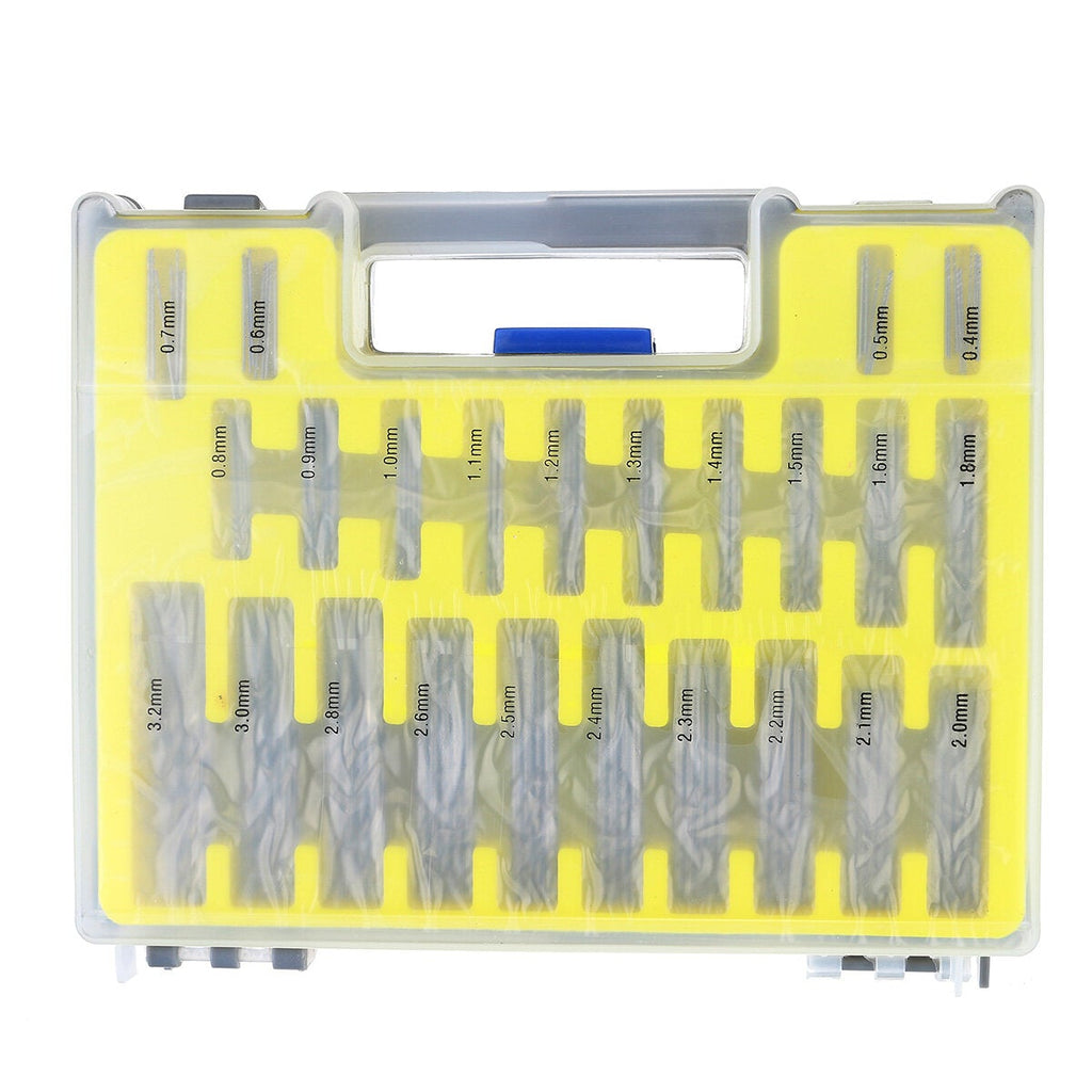 0.3-4mm Hand Drill Keyless Chuck with 10/20/150pcs Twist Bits Set for Wood Drilling