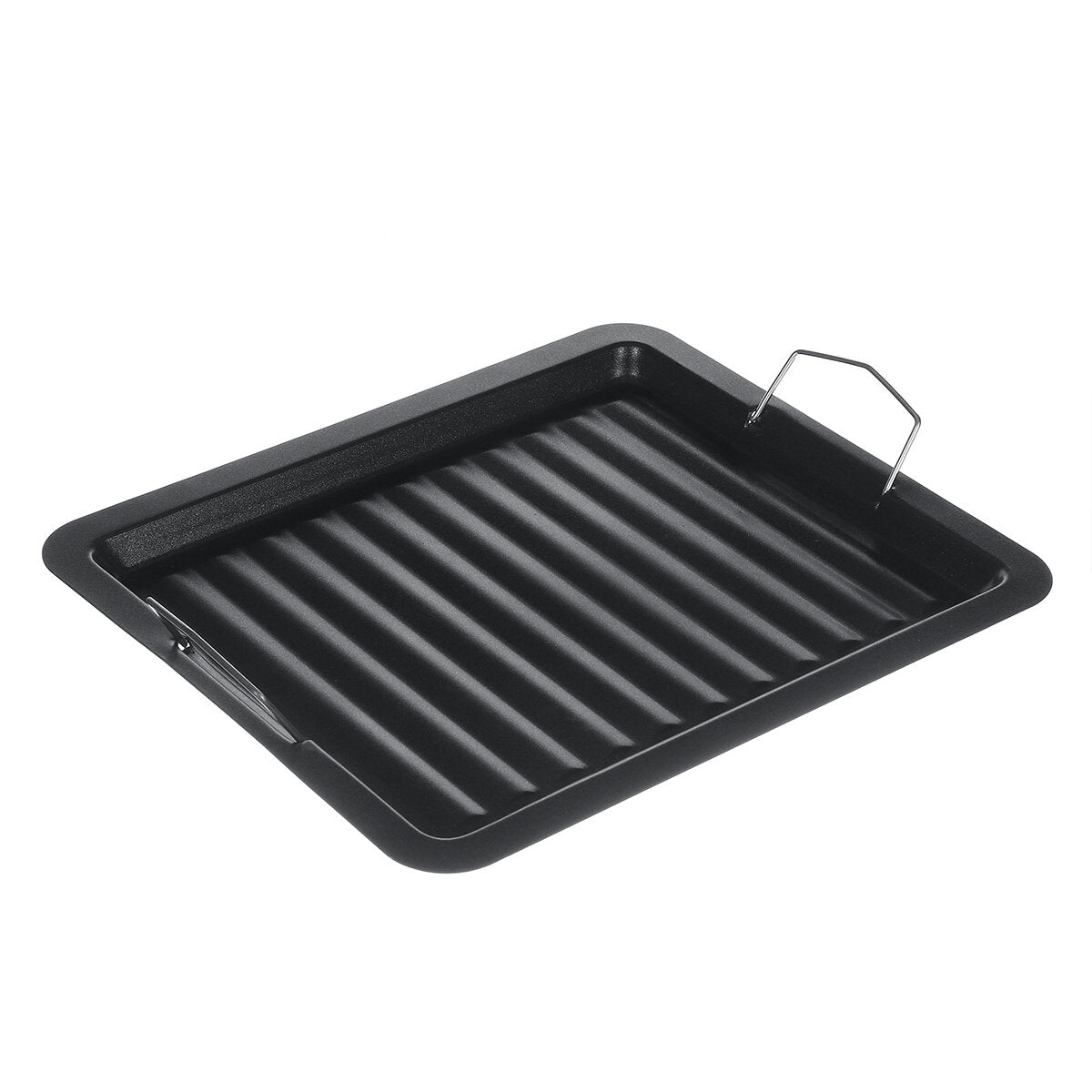 BBQ Grill Pan Steel Plate Non Stick Griddle Plate Cooking Frying Skillet