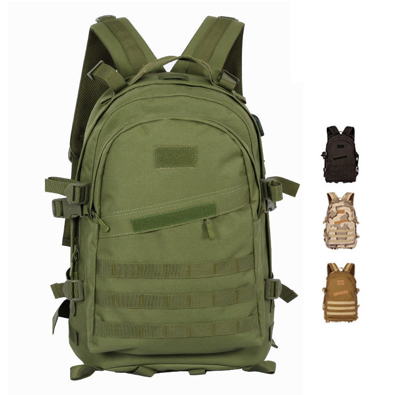 26L 3D Outdoor Tactical Bag Unisex Camouflage Military Hiking Hunting Storage Punch