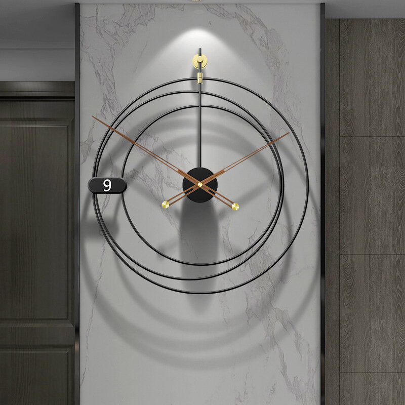 Modern Minimalist Wall Clock Fashion Personality Creative Wall Clock Living Room Home Decoration