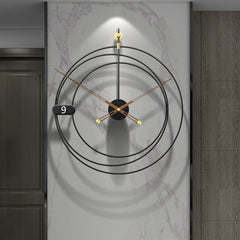 Modern Minimalist Wall Clock Fashion Personality Creative Wall Clock Living Room Home Decoration