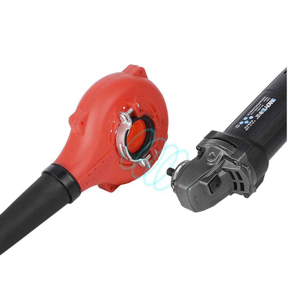 Grinder Air Blower Bracket Change 100 Angle Grinder Into Blower DIY Home Tool