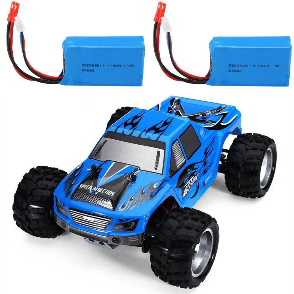 A979 with Two Batteries 1/18 2.4G 4WD Off-Road Truck RC Car Vehicles RTR Model