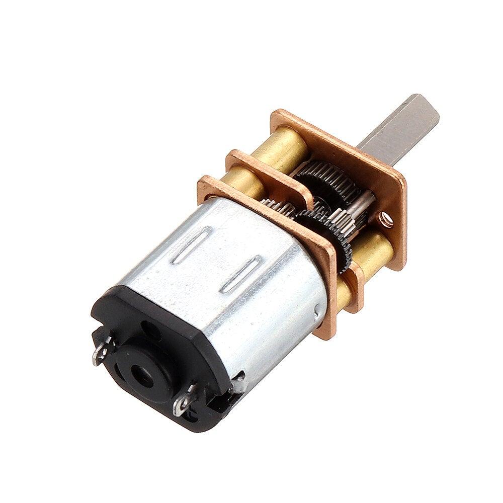 DC 6V Gear Motor High Torque Gear Boxes Motor With Permanent Magnets