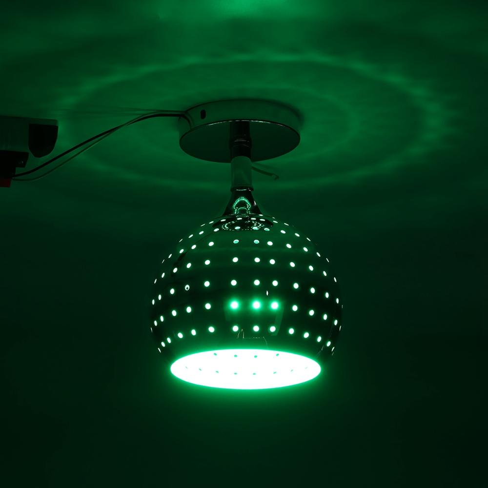 Glass Mirror Ball Ceiling Pendant Light Modern Chandelier Lamp 110V-240V