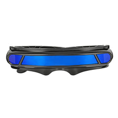 Sunglasses Mirrored Narrow Lens Wrap Visor Robot Costume