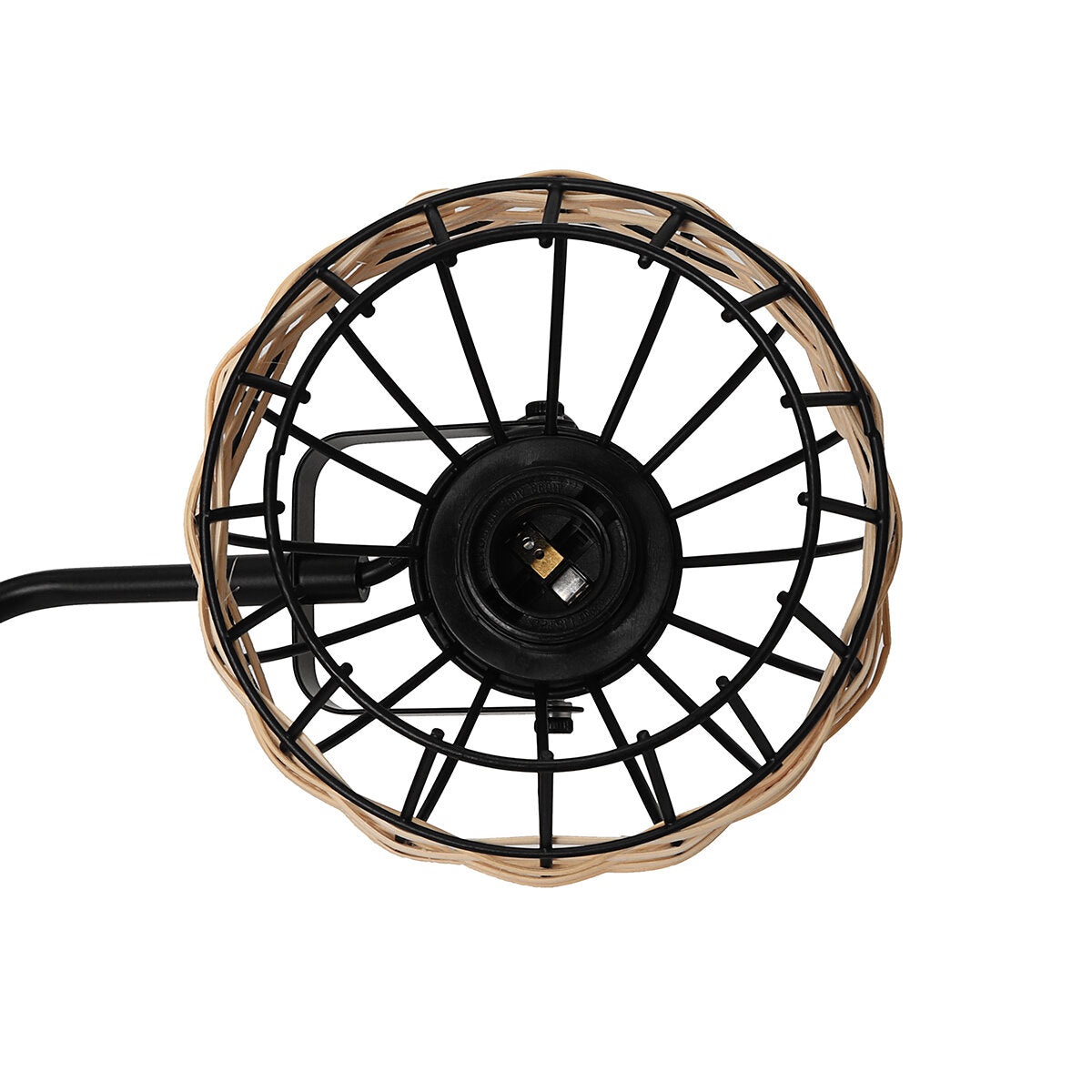 Rattan Hollow Cage Design Floor Lamp Modern & Rustic Style Living Room Bedroom