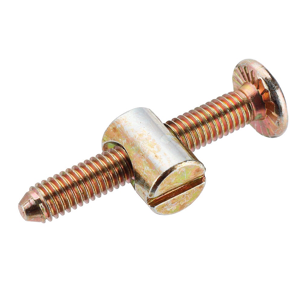 Stainless Steel Crib Screws Hardware Replacement Kit Hexagon Socket Head Cap Screws Nuts Barrel Screws Furniture Screws and Bolts Assortment Kit