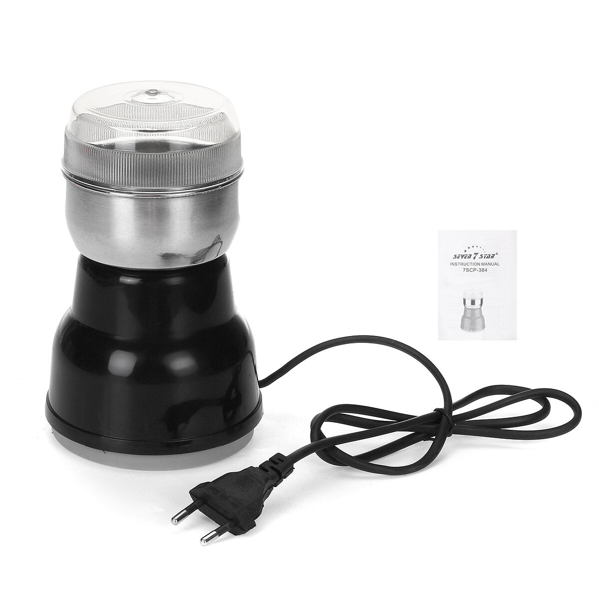 Electric Coffee Grinder 220V 200W Milling Bean Nut Spice Matte Blade Blender