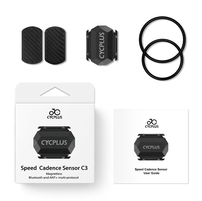 2PCS C3 Cadence Speed Dual Sensor Bluetooth ANT+ Cycling Speedometer Bicycle Accessories Waterproof For CYCPLUS Bike Computer