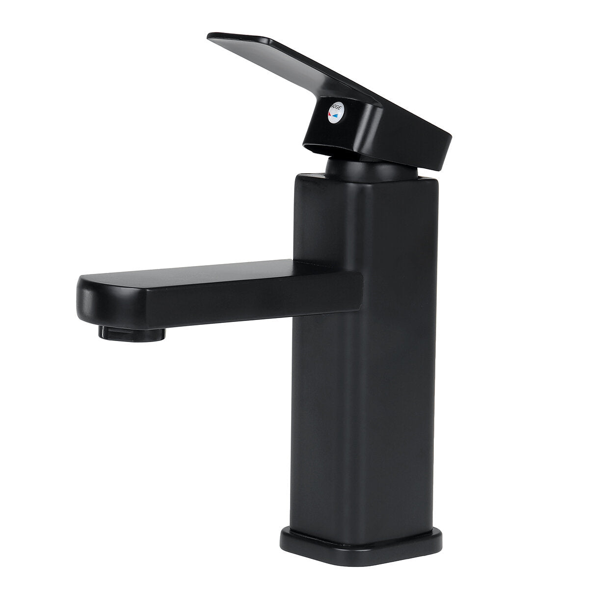 Black Bathroom Sink Faucet Basin Cold/Hot Mixer Tap Single Handle