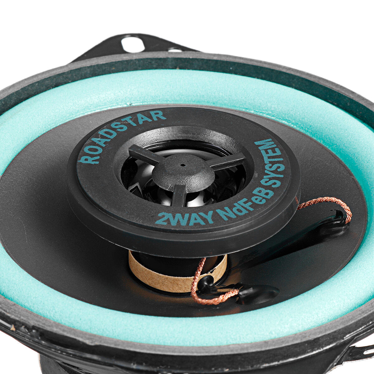 4-inch Car Way Hi-Fi Concentration Loudspeaker Auto Audio Loudspeaker 100W 4-ohm Vehicle Auto Stereo Audio Music Loudspeaker