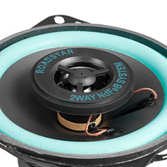 4-inch Car Way Hi-Fi Concentration Loudspeaker Auto Audio Loudspeaker 100W 4-ohm Vehicle Auto Stereo Audio Music Loudspeaker