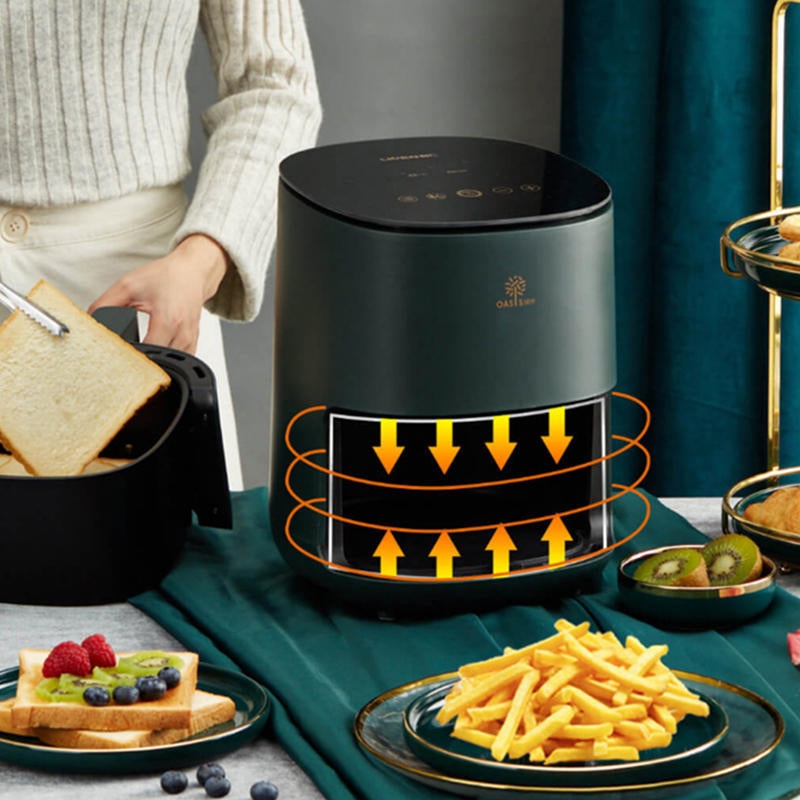 Smart Oil-free Air Fryer 1400W Power 2.5L Capacity Fat-free for Home