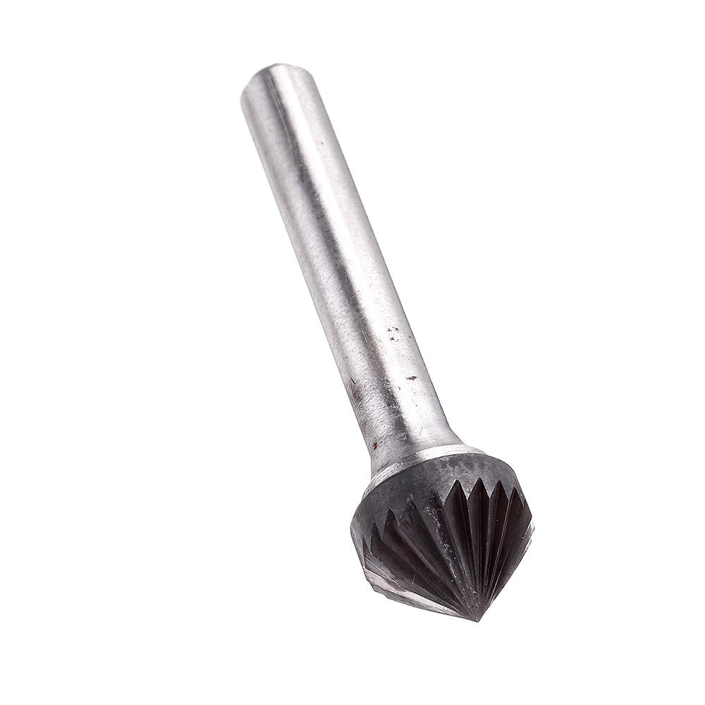 6mm Shank K Series Tungsten Carbide Burr Rotary Cutter File Metal Carving Polishing Tools