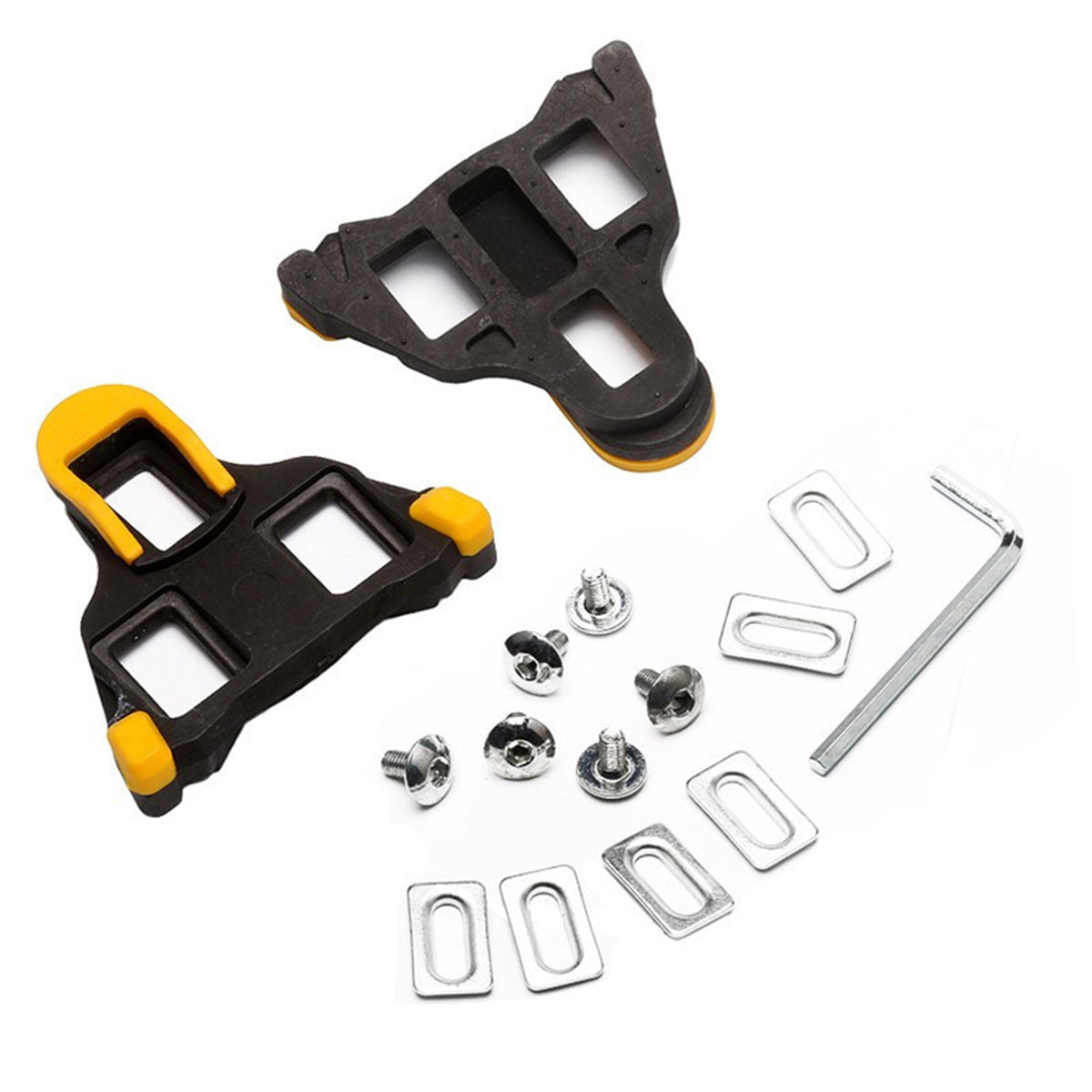 1 Pair Bike Shoes Pedals Breathable Anti-slip Cushioning Shoes Cleats Biding Cycling