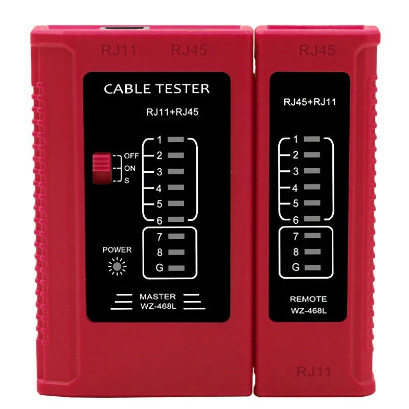RJ45 RJ11 Cable Lan Tester Network Cable Tester LAN Cable Tester Networking Tool