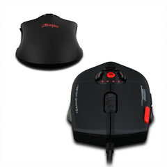 Wired Mouse 1000-10000DPI 12 Buttons Programming RGB Lighting Optical Mice with Custom Counterweight Gaming Mouse