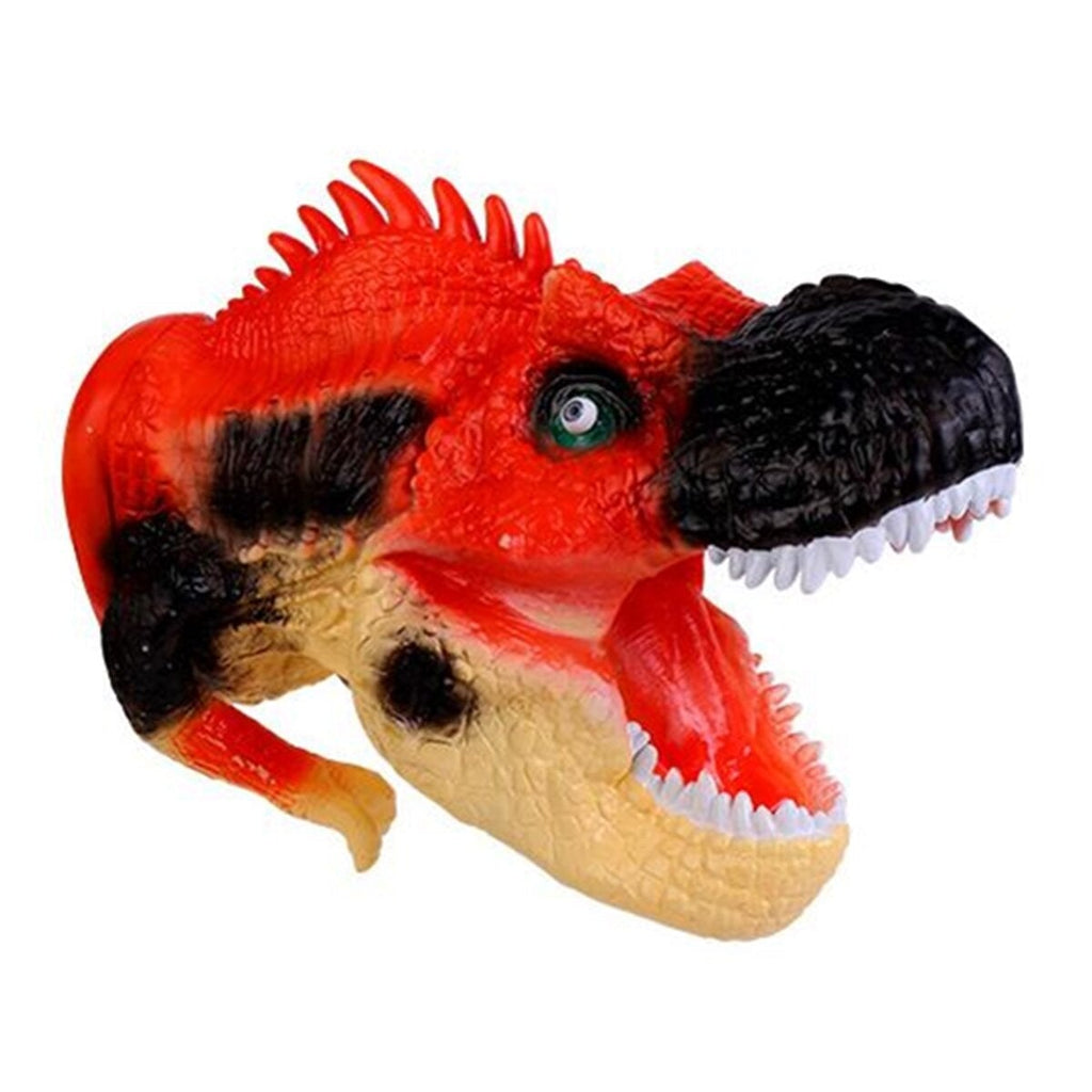 Dinosaur Hand Puppet Realistic Museum Details Jurassic Play Diecast Model Decor Toys Collection