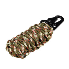 16Pcs Outdoor Paracord Kit Survival Rope Set Fishing Tools Camping Carabiner Emergency Gear