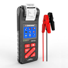 Car Battery Tester With Integrated Printer 6V/12V/24V Universal Battery Analyzer Craking/Charging Test
