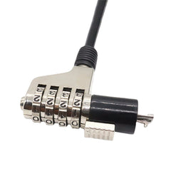 Anti Theft Laptop Lock Security Cable 4 Digit Password Protections