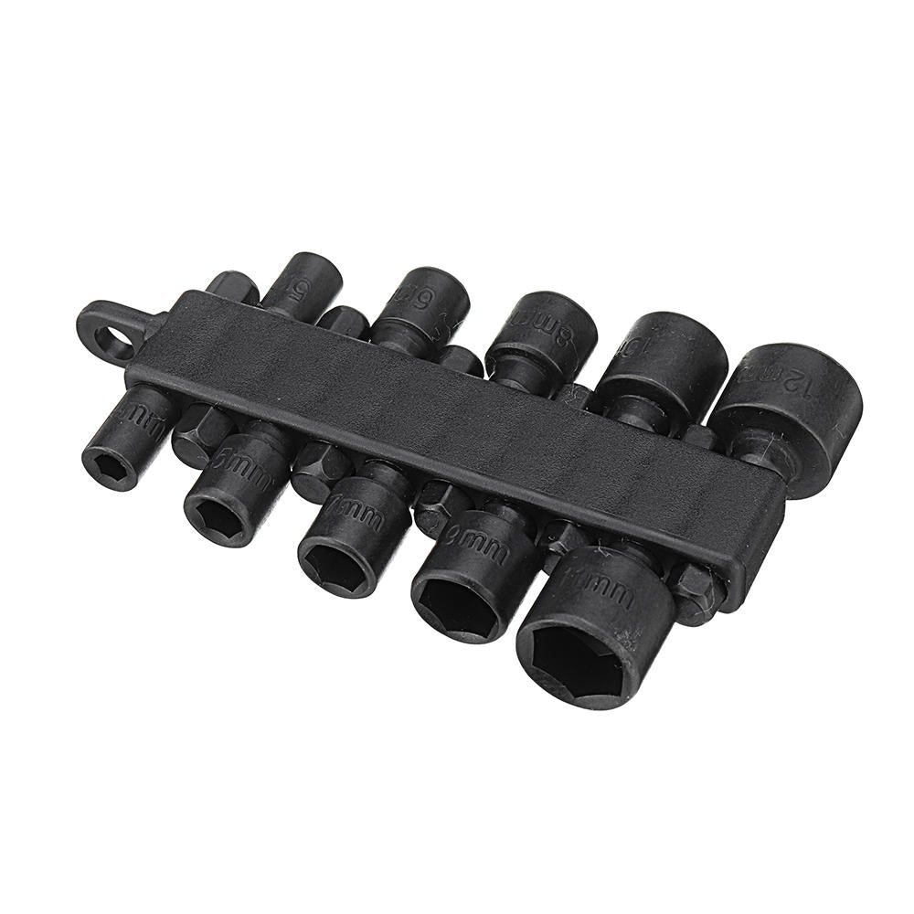 10Pcs 1/4 Inch Hex Shank Power Nut Driver Drill Bit Set Metric Socket Wrench Screw Screwdriver