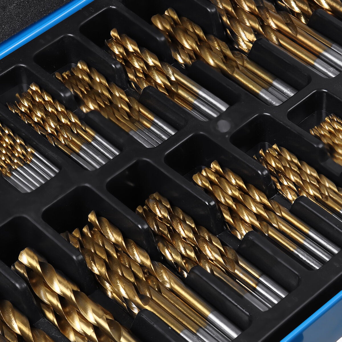 230Pcs 1mm-10mm HSS Engineering Presion Drill Bit Set Assorted Kit Metal Case