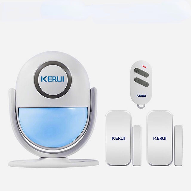 Smart Home Security WIFI Alarm System 120dB PIR Detector Door/Window Sensor Wireless App Burglar Works with Alexa