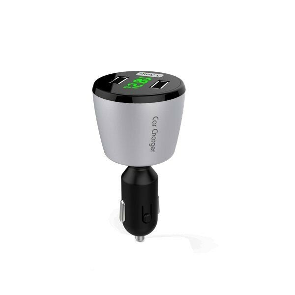 Car Charger Bluetooth FM Transmitter Built-in Microphone Support TF Card U Disk