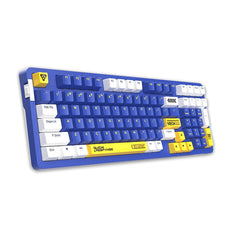 Mechanical Keyboard 97 Keys Triple Mode Connection 100% Hot Swappable RGB LED Backlit PBT Keycaps Gasket Structure Gaming Keyboard with Sky V3 Switch