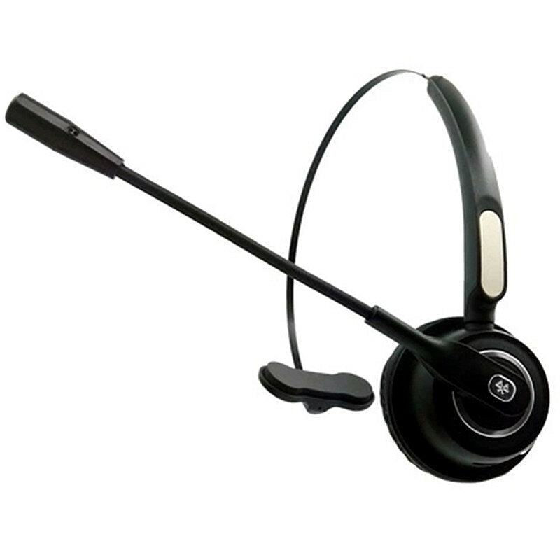 Head-mounted CLASS 2 Bluetooth Noise Reduction Earphone Handsfree Music Monaural Headphone for Computer Tablet PC Laptop