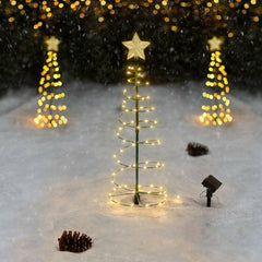 Solar Ambient Lights LED Lights Mini Super Bright Decoration Lights Christmas Outdoor Camping Patio Lights