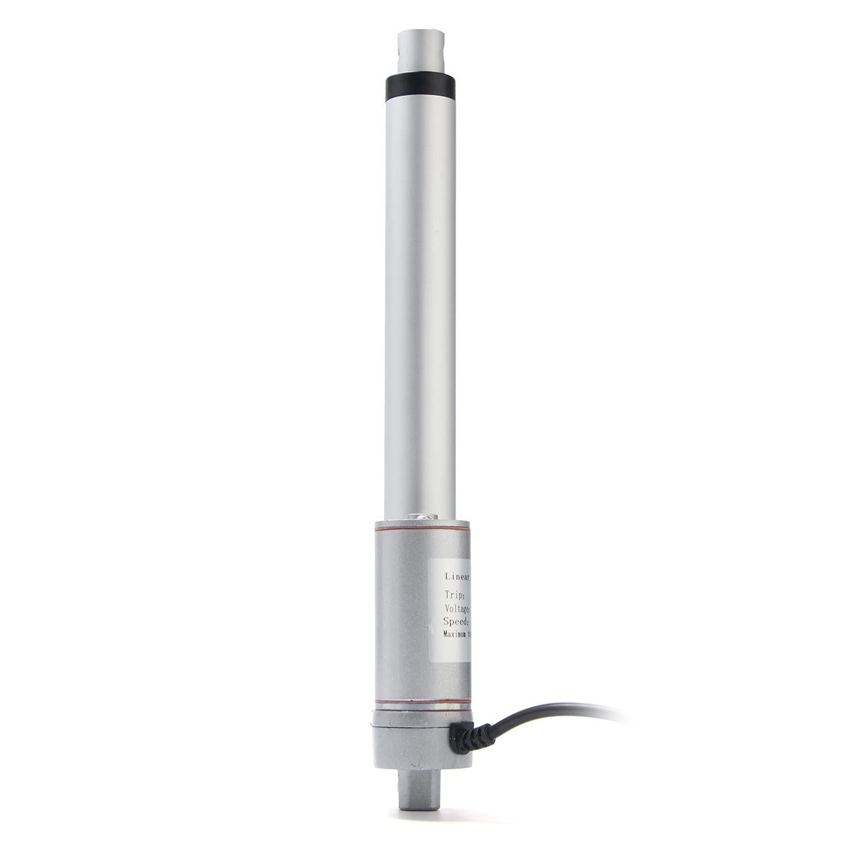 50mm-400mm DC 12V 12mm/s IP54 Linear Actuator Motor 1100N Aluminum Alloy with 2 Brackets