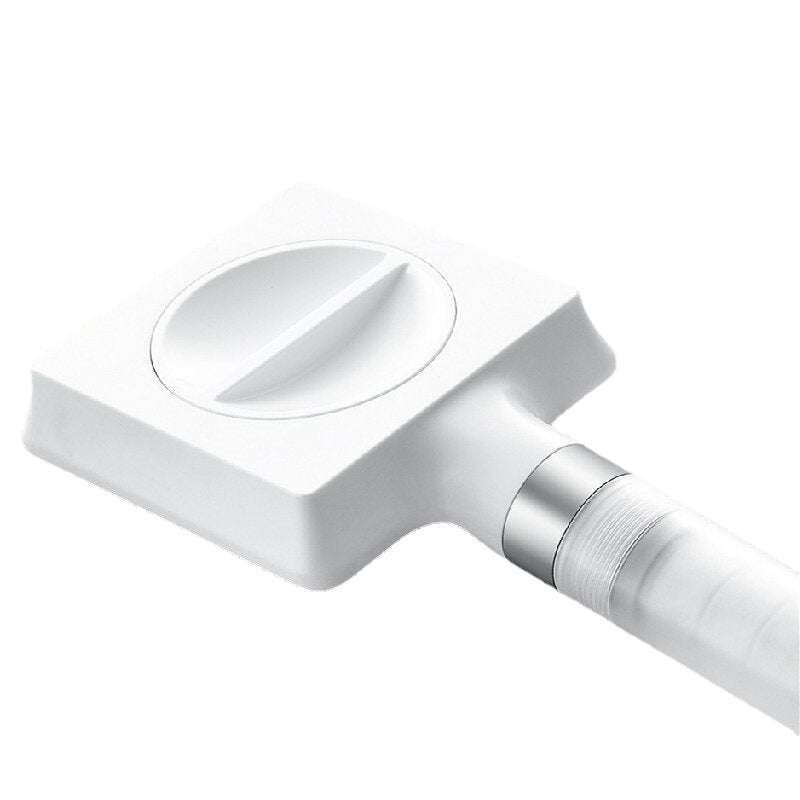 Bathroom Pressurized Rainfall Shower Head Hand-held Antibacterial Material Replaceable Filter Element Water Saving Wall Mount Showerhead With Hose