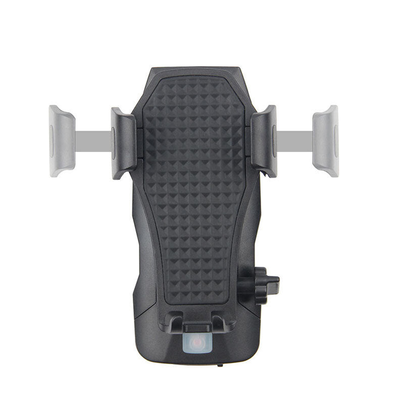4-in-1 Bike Headlight T6 500lm 3 Modes Bike Front Lamp Power Bank Phone Hold 120dB Horn for 4-6.3inch Phone Cycling Bicycle